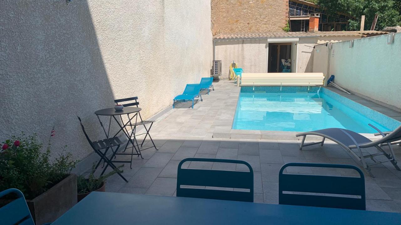 Bed and Breakfast Logis De La Foulerie Bize-Minervois Exterior foto